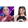 Potret Dewi Perssik yang dipuji mirip Huh Yunjin.