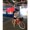 Ayu Ting Ting hobi naik sepeda
