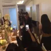 nindy, ussy, baby shower surprise
