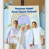Kevin Gusnadi foto di sebelah ayah Rozak