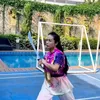 Kris Dayanti wushu memakai pedang