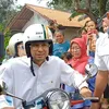 Raffi Ahmad dan Nagita Slavina  ke TPS