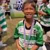 Kenji Anak Jennifer Bachdim Ikut Turnamen Bola