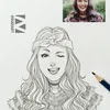 Anime artis Indonesia karya @rudi1097