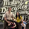 Jevier Justin dan Tiffany Orie ajak anak ke mall