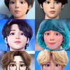 Editan Wajah Disney BTS