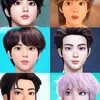Editan Wajah Disney BTS