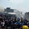 pesawat Hercules jatuh di Medan
