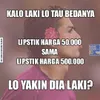 meme beda lipstik 50k dan 500k