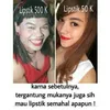 meme beda lipstik 50k dan 500k