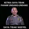 meme polisi saya tidak ngeyel