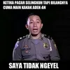 meme polisi saya tidak ngeyel