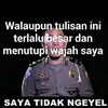 meme polisi saya tidak ngeyel