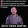 meme polisi saya tidak ngeyel