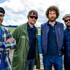 persiapan musisi di Glastonbury