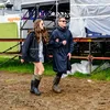 persiapan musisi di Glastonbury