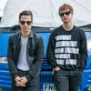 persiapan musisi di Glastonbury