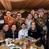 Inul Daratista Bareng Rekan Artis di Pernikahan Anak Soimah