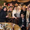 Inul Daratista Kumpul Bareng Rekan Artis di Pernikahan Anak Soimah
