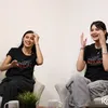 Callista Arum baca tarot Naura Hakim