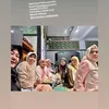 Syahnaz Sadiqah tarawih bersama masyarakat 
