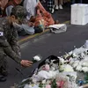 Stasiun Itaewon Dipenuhi Bunga