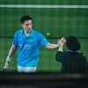 Rezky Aditya dan Citra Kirana Main Padel