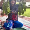 Angbeen Rishi Istri Adly Fairuz