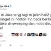 Kicauan Selebritis Atas Demo Besar-Besaran Supir Jakarta