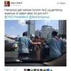 Kicauan Selebritis Atas Demo Besar-Besaran Supir Jakarta