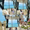 Penampilan Ayu Ting Ting ke Pantai
