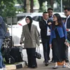 Lesti hati-hati jawab pertanyaan wartawan
