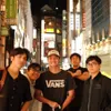 Rafly Azis di jepang bareng teman-teman