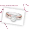 Detail cincin Lamaran Lesti.