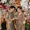 Potret pertunangan Arbani Yasiz dan Raissa Ramadhani