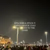 Jennifer Coppen nonton Timnas Indonesia di Arab Saudi