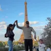 Justin Hubner ikut liburan ke Paris