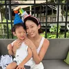 Jeon Hye Bin Rayakan Ultah Anak di Bali