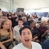 Jerome Polin di Venue Wisuda