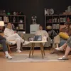 Joe Taslim Bersama Hesti Purwadinata dan Host TADAAA!