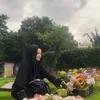 Karina Ranau Ziarah Makam Epy Kusnandar