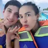Cynthiara Alona &amp; Pacar Bule Mesra di Gili Trawangan