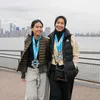 Namira Adjani dan Alya Rohali Ikut Marathon