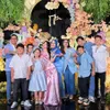 Potret Adelia Wilhelmina dan anak sambung 