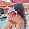 Laura Theux, Indra Brotolaras, Victoria, Anak Pertama