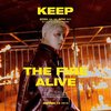 B.I half album COSMOS message poster #1 KEEP THE FIRE ALIVE
