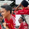 Namira Adjani Temani Suami Nonton MU