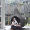 Kesha Ratuliu Liburan di Bali