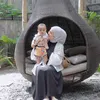 Kesha Ratuliu Liburan di Bali