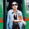 Ussy Sulistiawaty Jadi Kernet Angkot